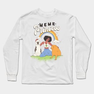 Meme Princess Long Sleeve T-Shirt